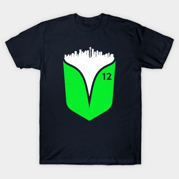 Seattle seahawks skyline shirt on sale